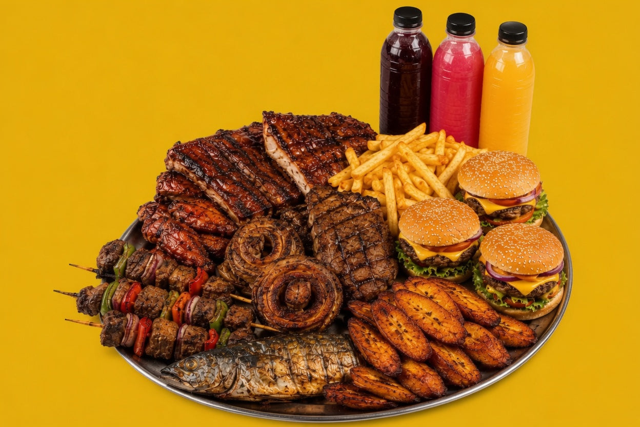 BBQ & GRILL/AFRO BBQ PLATTER