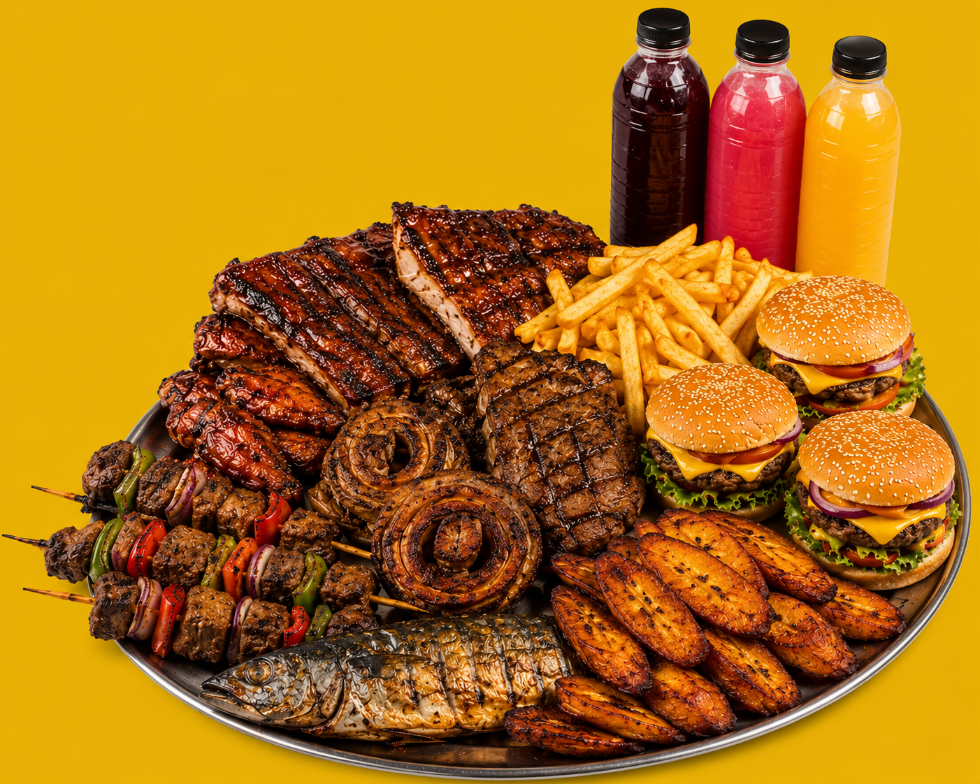 BBQ & GRILL/AFRO BBQ PLATTER